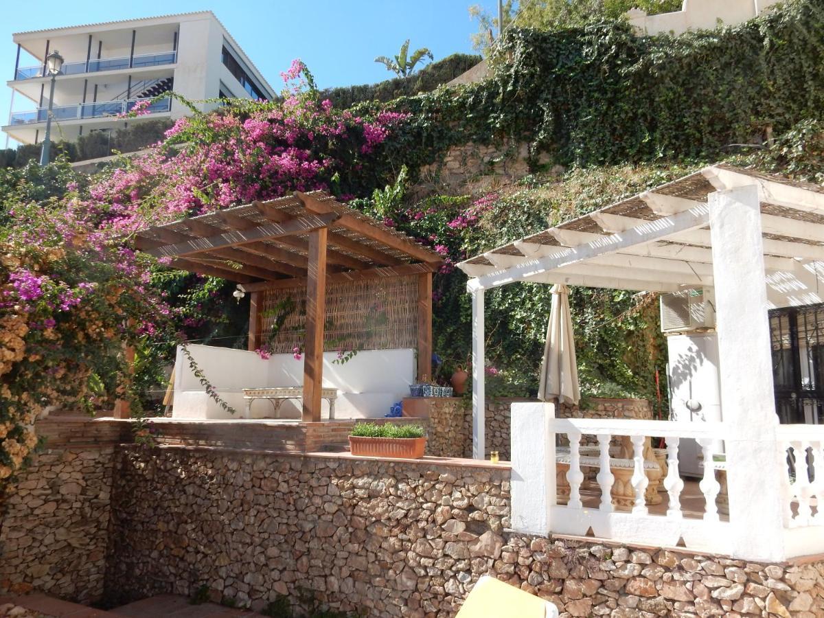 Beach Villa ,Nerja, Seaview, Pool, 3 Bedrooms, Huge Terrace And Garden מראה חיצוני תמונה